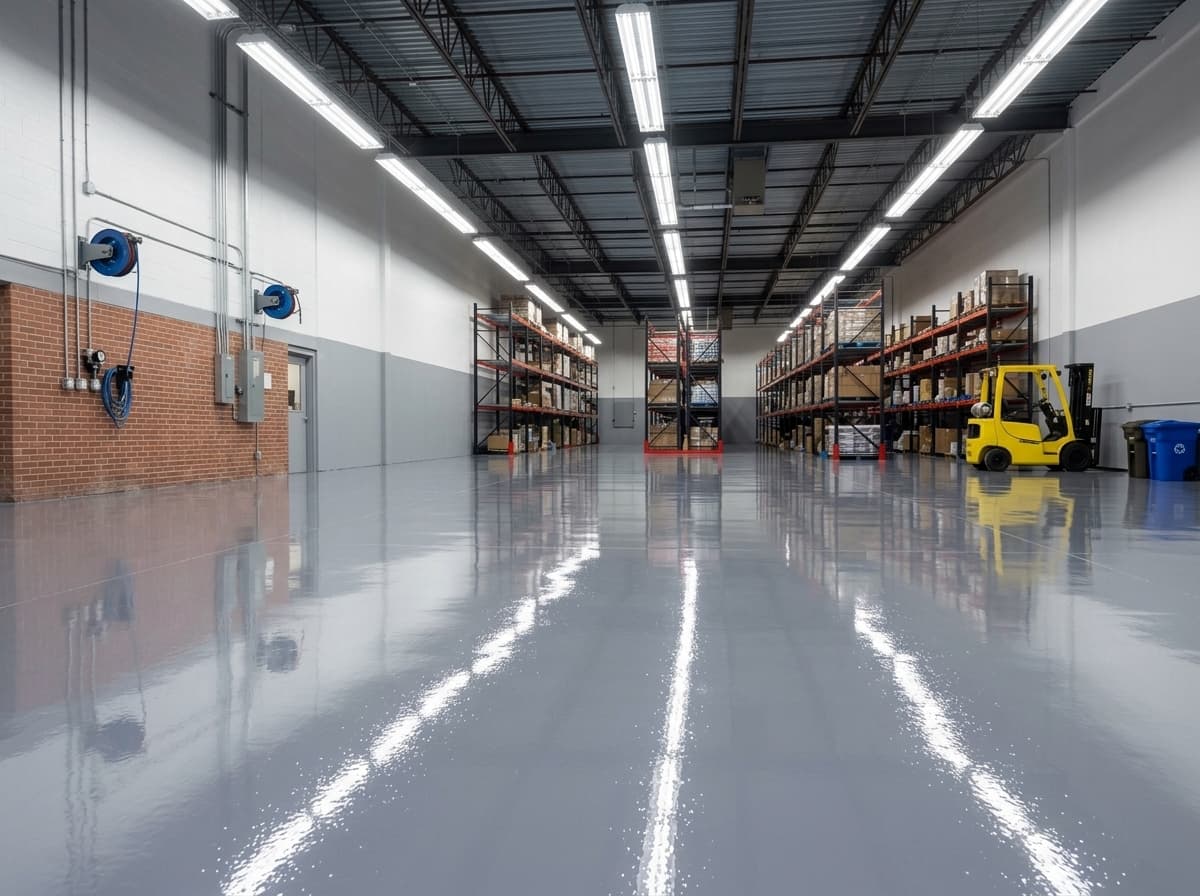 Warehouse floor coating — Greater Cleveland