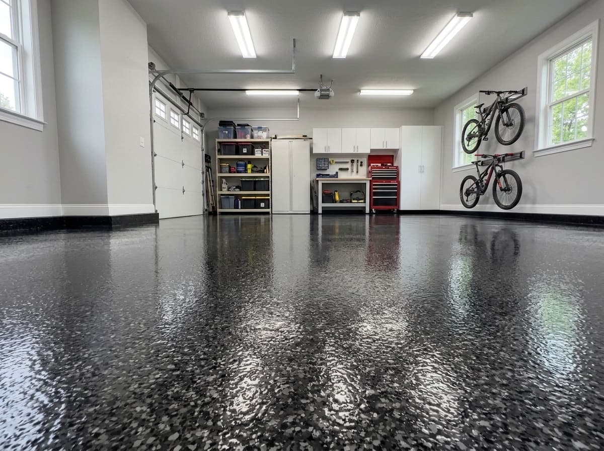 Polyurea Garage Floor Coating — Westlake, OH