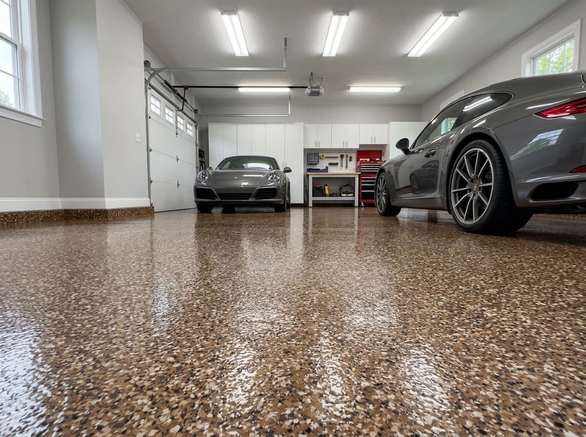 Polyurea Garage Floor Coating — Strongsville, OH